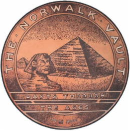 THE ·NORWALK· VAULT LASTS THROUGH THE AGES TRADE MARK