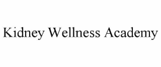 KIDNEY WELLNESS ACADEMY