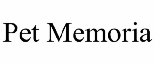 PET MEMORIA