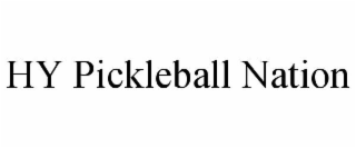 HY PICKLEBALL NATION