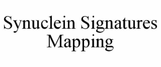 SYNUCLEIN SIGNATURES MAPPING