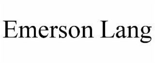 EMERSON LANG