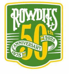 ROWDIES 50TH ANNIVERSARY 1975 2025