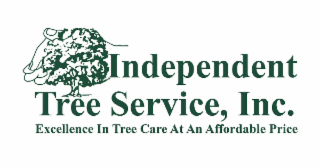 INDEPENDENT TREE SERVICE, INC. EXCELLENCE IN TREE CARE AT AN AFFORDABLE PRICE