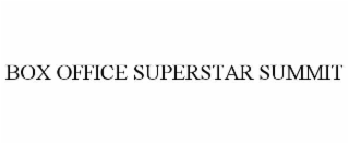 BOX OFFICE SUPERSTAR SUMMIT