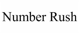 NUMBER RUSH
