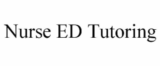 NURSE ED TUTORING