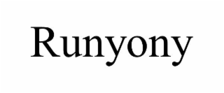 RUNYONY