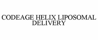 CODEAGE HELIX LIPOSOMAL DELIVERY