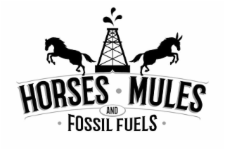 HORSES MILES AND FOSSIL FUELS