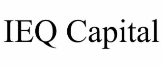 IEQ CAPITAL