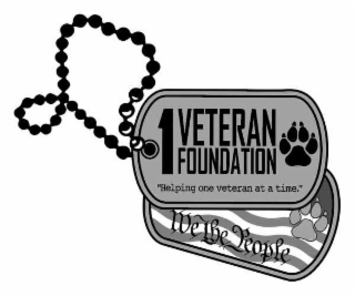1 VETERAN FOUNDATION HELPING ONE VETERAN AT A TIME WE THE PEOPLE
