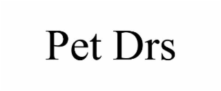 PET DRS