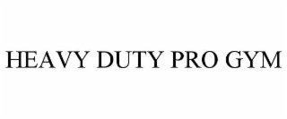 HEAVY DUTY PRO GYM