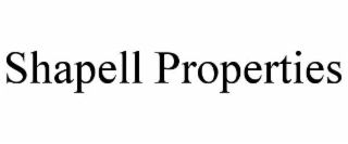 SHAPELL PROPERTIES