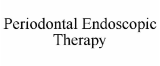 PERIODONTAL ENDOSCOPIC THERAPY
