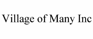 VILLAGE OF MANY INC
