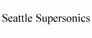 SEATTLE SUPERSONICS