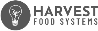 HARVEST FOOD SYSTEMS