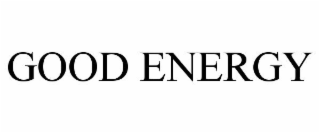 GOOD ENERGY