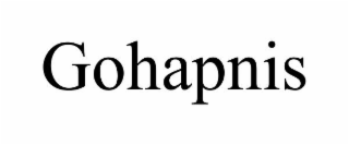 GOHAPNIS