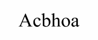 ACBHOA