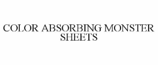 COLOR ABSORBING MONSTER SHEETS