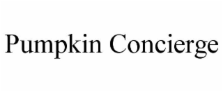 PUMPKIN CONCIERGE
