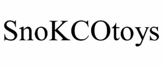 SNOKCOTOYS
