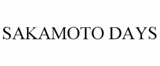 SAKAMOTO DAYS