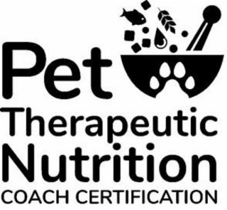 PET THERAPEUTIC NUTRITION COACH CERTIFICATION