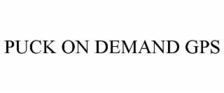 PUCK ON DEMAND GPS