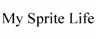 MY SPRITE LIFE