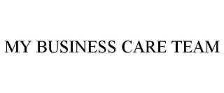 MY BUSINESS CARE TEAM