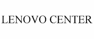 LENOVO CENTER