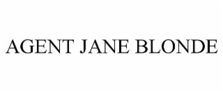 AGENT JANE BLONDE