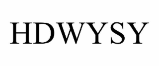 HDWYSY