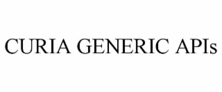 CURIA GENERIC APIS