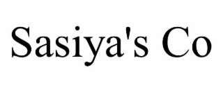 SASIYA'S CO