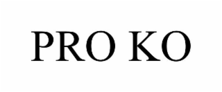 PRO KO
