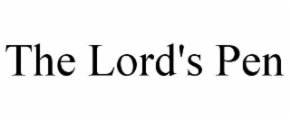 THE LORD'S PEN