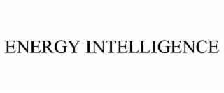 ENERGY INTELLIGENCE