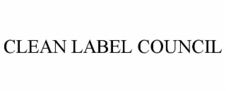 CLEAN LABEL COUNCIL