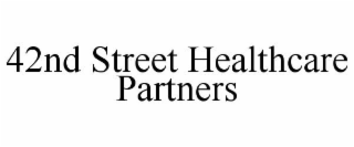 42ND STREET HEALTHCARE PARTNERS