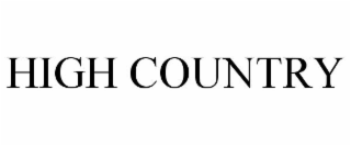 HIGH COUNTRY