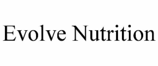 EVOLVE NUTRITION