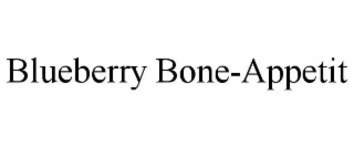 BLUEBERRY BONE-APPETIT