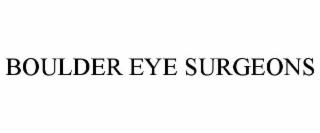 BOULDER EYE SURGEONS