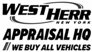 WEST HERR NEW YORK APPRAISAL HQ WE BUY ALL VEHICLES