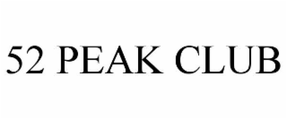 52 PEAK CLUB